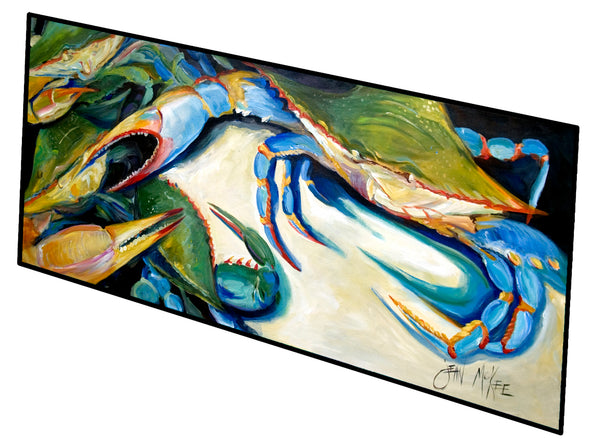 Crabs Let's Rock Indoor or Outdoor Runner Mat 28x58 JMK1333HRM2858 - the-store.com