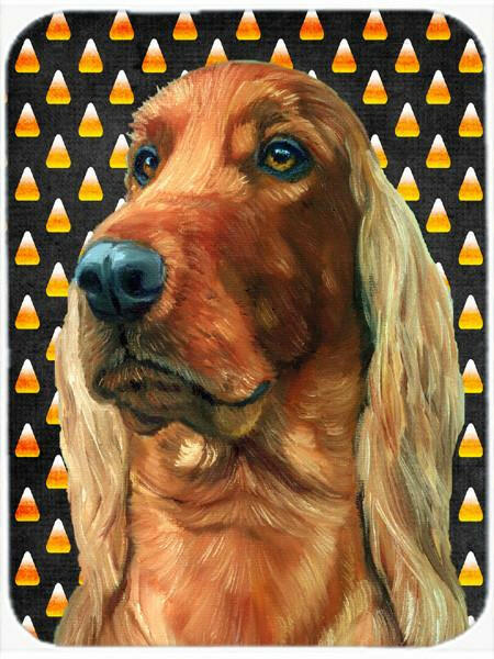 Irish Setter Candy Corn Halloween Glass Cutting Board Large LH9548LCB by Caroline's Treasures