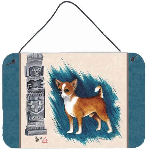Chihuahua Totem Wall or Door Hanging Prints MH1011DS812 by Caroline's Treasures