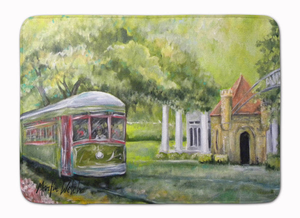 Streetcar Next Stop Audubon Park Machine Washable Memory Foam Mat MW1091RUG - the-store.com