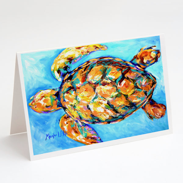 Buy this Sand Dance Turtle Greeting Cards Pack of 8