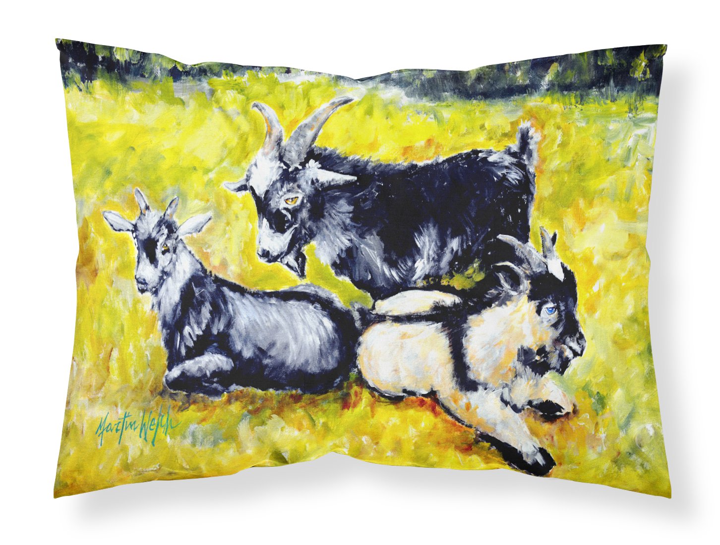 Three Goats Fabric Standard Pillowcase MW1266PILLOWCASE