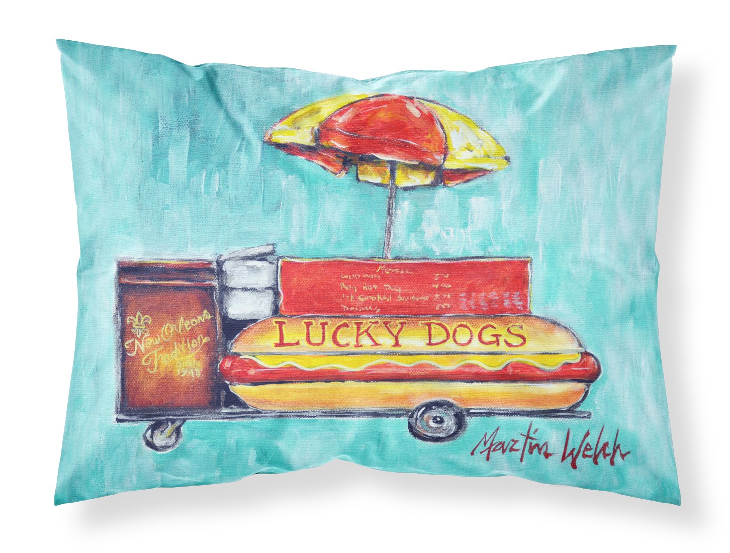 Lucky Dog for Me Fabric Standard Pillowcase MW1279PILLOWCASE