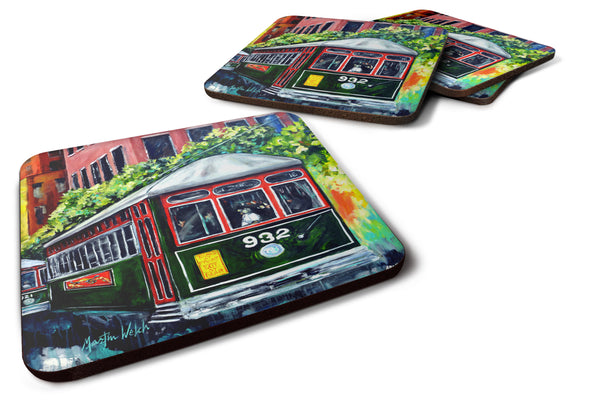 Streetcar St. Charles #2 Foam Coaster Set of 4 MW1351FC - the-store.com