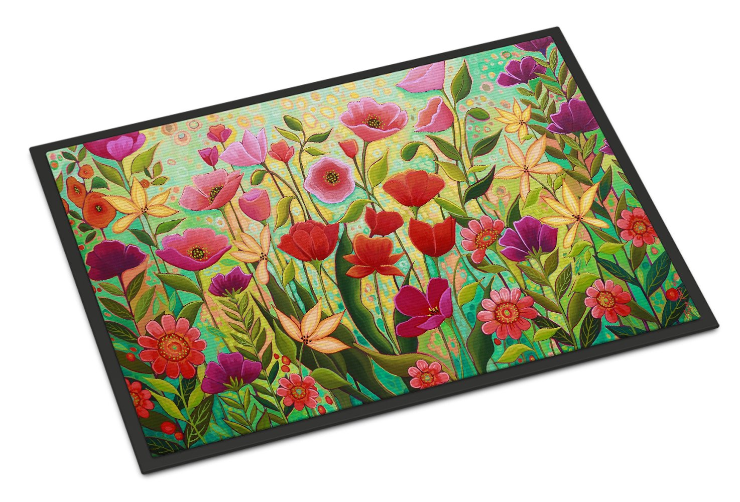 Wild Beauty Flowers Indoor or Outdoor Mat 24x36 PPD3024JMAT