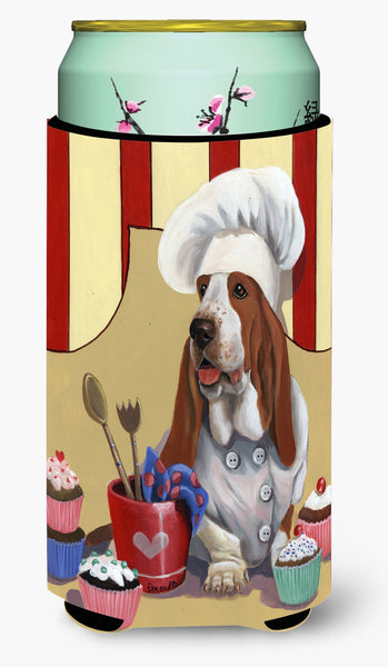 Basset Hound Cupcake Hound Tall Boy Hugger PPP3011TBC by Caroline's Treasures