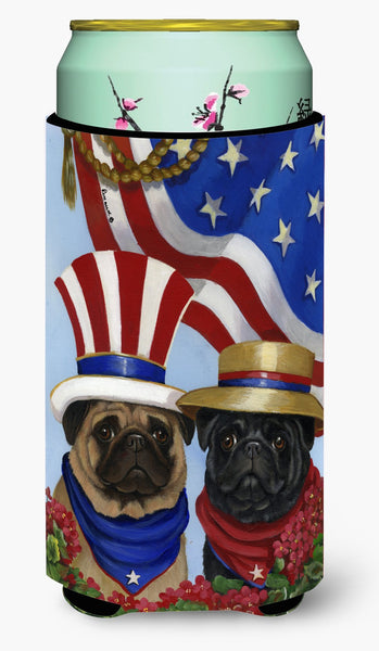 Pug USA Tall Boy Hugger PPP3154TBC by Caroline's Treasures