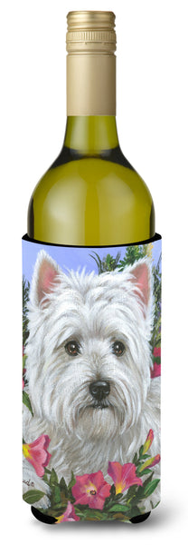 Westie Petunia Wine Bottle Hugger PPP3221LITERK by Caroline's Treasures