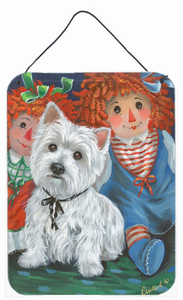 Buy this Westie Ragdoll Wall or Door Hanging Prints PPP3226DS1216