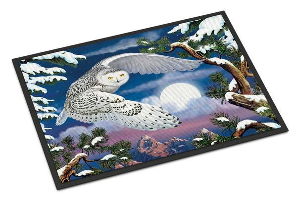 Snowy Owl Indoor or Outdoor Mat 24x36 PRS4030JMAT by Caroline's Treasures