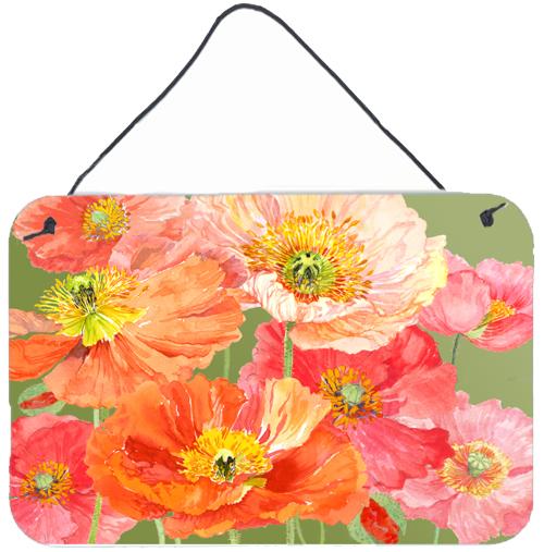 Poppies by Anne Searle Wall or Door Hanging Prints by Caroline's Treasures