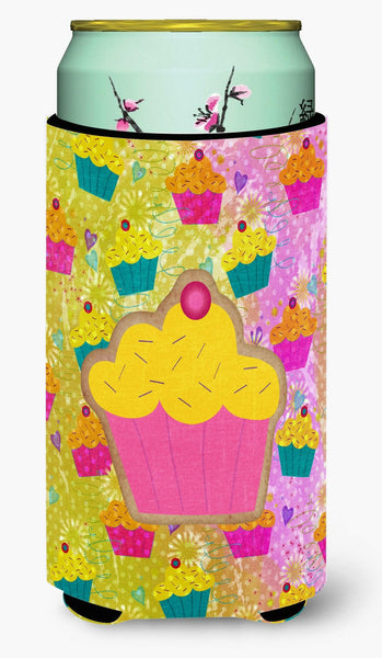 Cupcake  Tall Boy Beverage Insulator Beverage Insulator Hugger by Caroline's Treasures