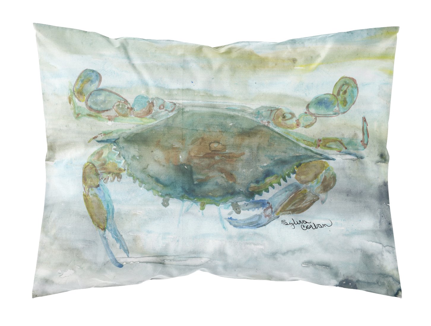 Crab a leg up Watercolor Fabric Standard Pillowcase SC2002PILLOWCASE