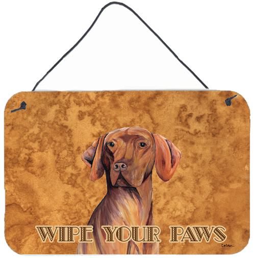 Vizsla Aluminium Metal Wall or Door Hanging Prints by Caroline's Treasures