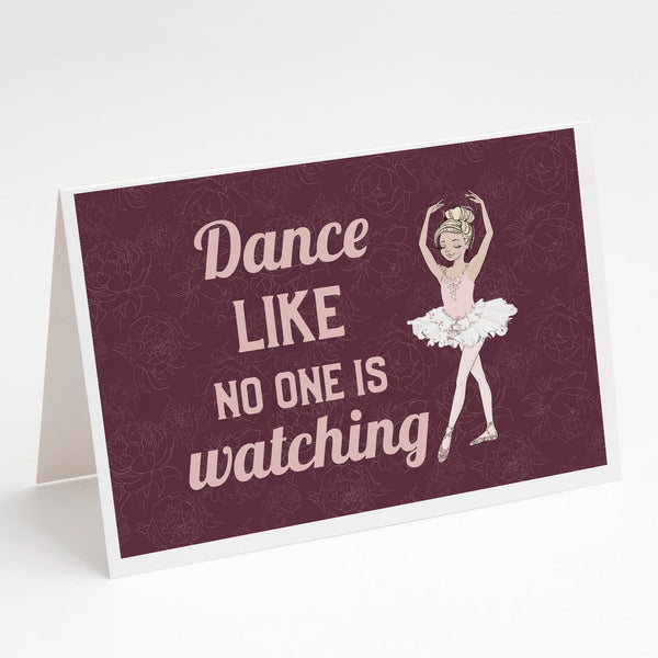 Buy this Dance like no one is watching Greeting Cards and Envelopes Pack of 8