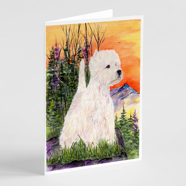 Buy this Westie Greeting Cards and Envelopes Pack of 8