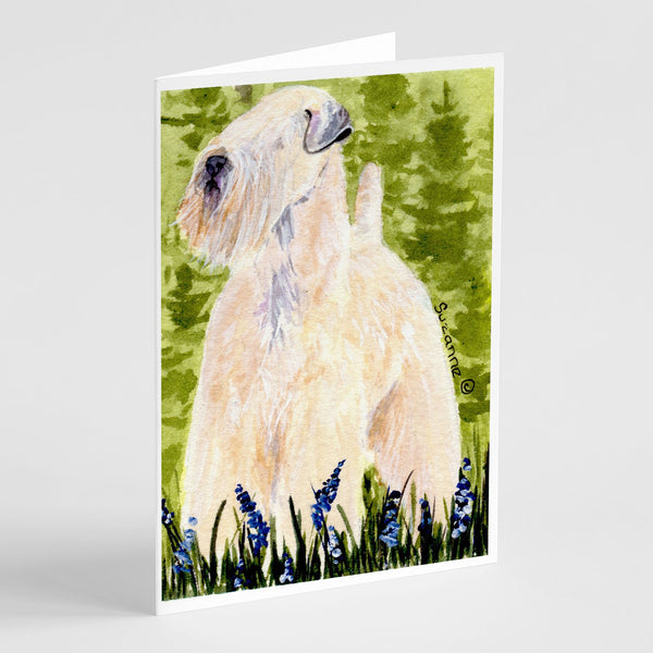 Buy this Wheaten Terrier Soft Coated Greeting Cards and Envelopes Pack of 8