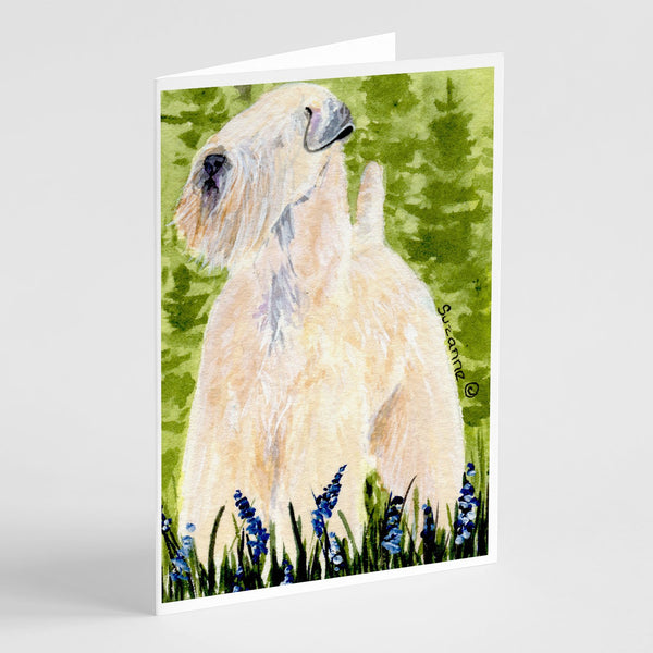 Buy this Wheaten Terrier Soft Coated Greeting Cards and Envelopes Pack of 8