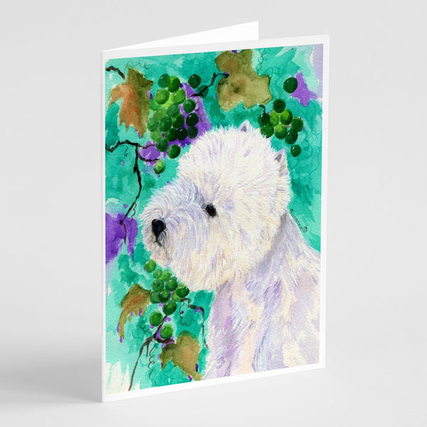 Buy this Westie Greeting Cards and Envelopes Pack of 8