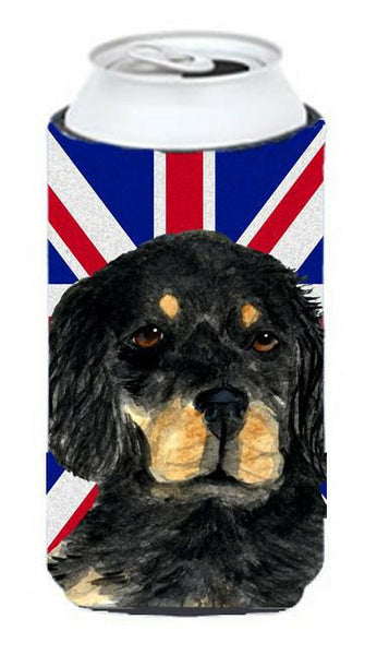 Gordon Setter with English Union Jack British Flag Tall Boy Beverage Insulator Hugger SS4957TBC by Caroline's Treasures