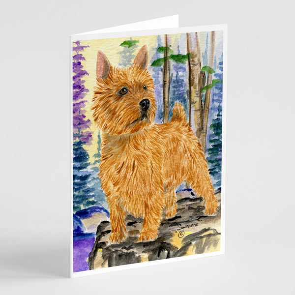 Buy this Norwich Terrier Greeting Cards and Envelopes Pack of 8