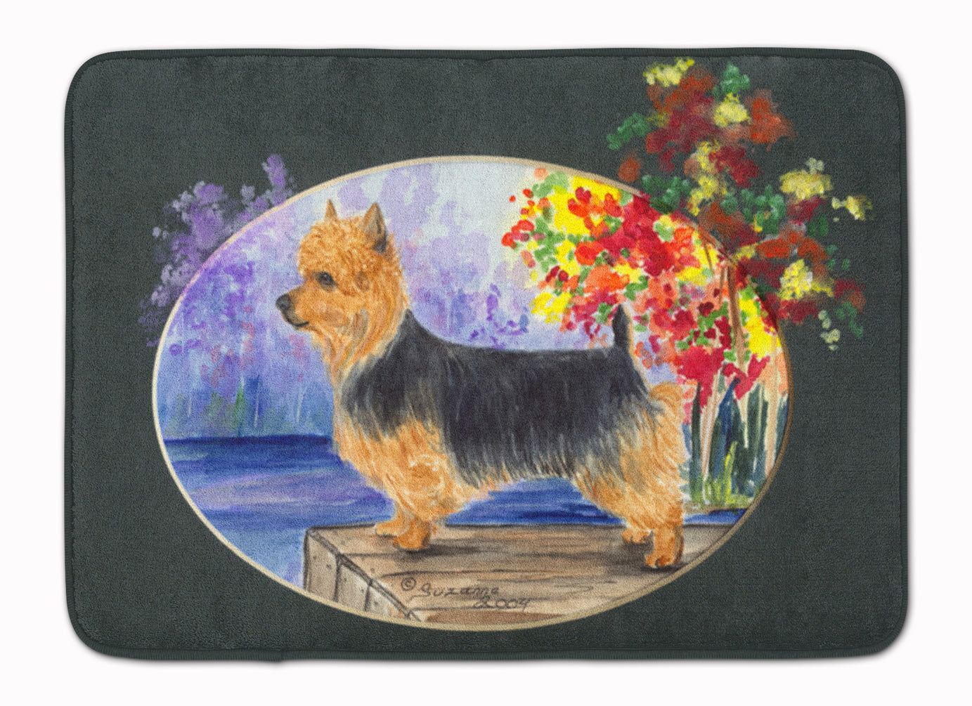 Australian Terrier Machine Washable Memory Foam Mat SS8046RUG from  Caroline's Treasures 