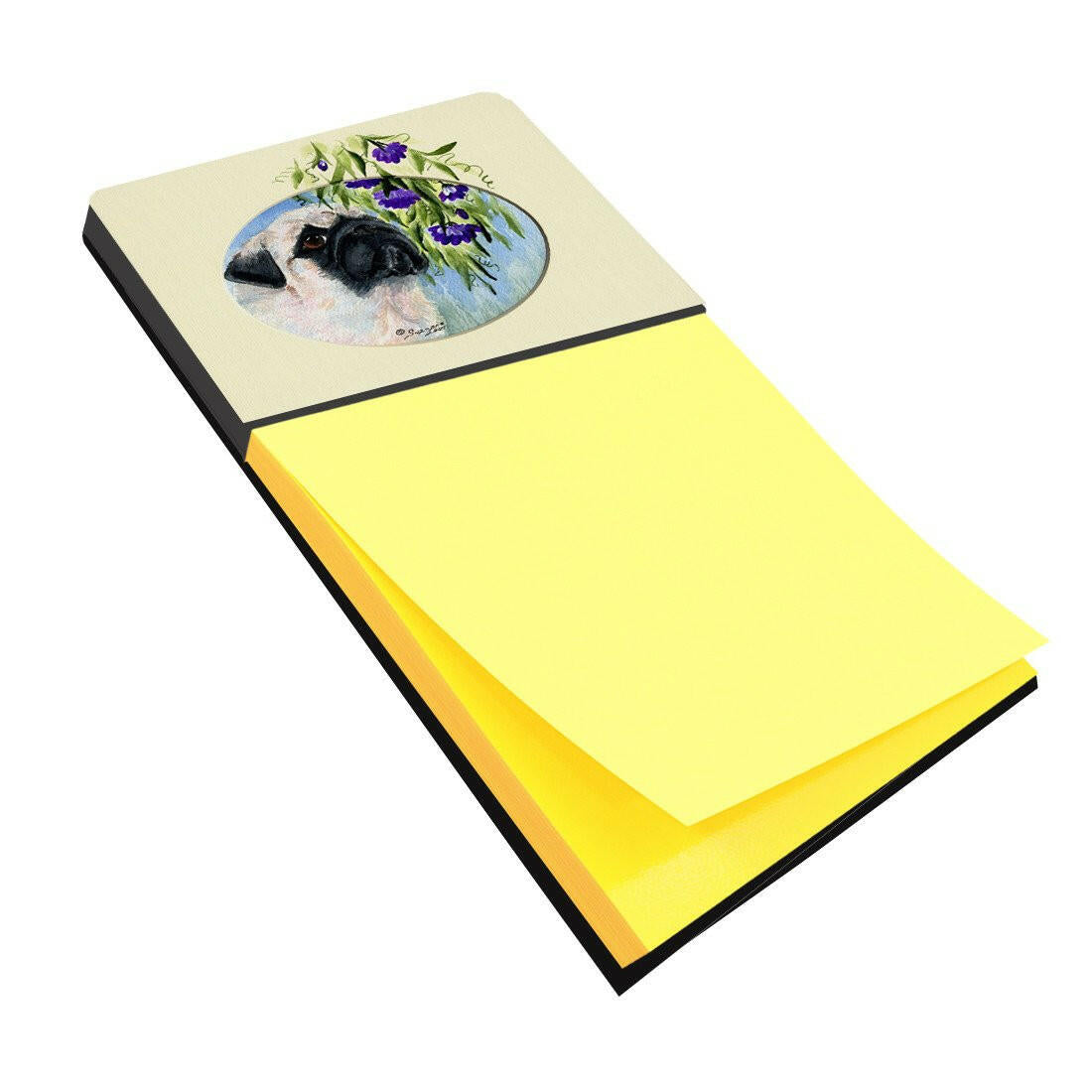 Pug Refiillable Sticky Note Holder or Note Dispenser SS8064SN from Caroline's  Treasures 
