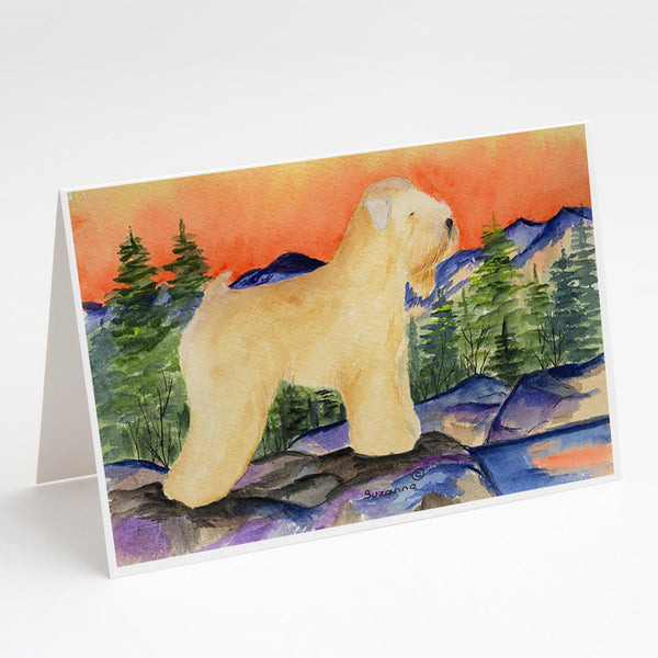 Buy this Wheaten Terrier Soft Coated Greeting Cards and Envelopes Pack of 8