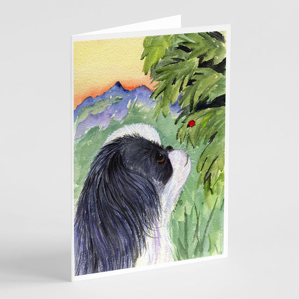 Buy this Japanese Chin Greeting Cards and Envelopes Pack of 8