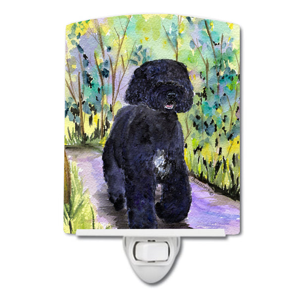 Portuguese Water Dog Ceramic Night Light SS8264CNL - the-store.com