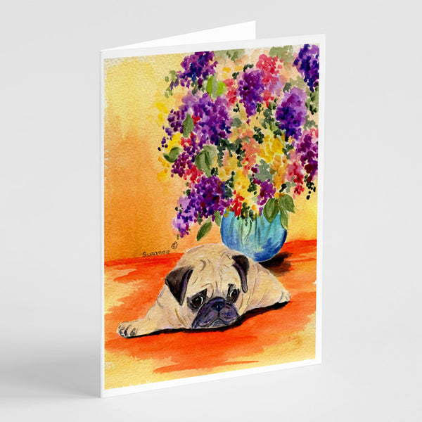 Buy this Pug Greeting Cards and Envelopes Pack of 8