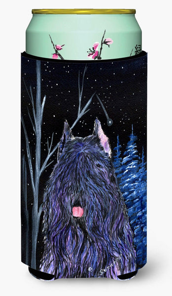 Starry Night Bouvier des Flandres  Tall Boy Beverage Insulator Beverage Insulator Hugger by Caroline's Treasures