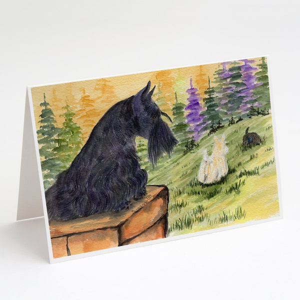 Buy this Scottish Terrier Greeting Cards and Envelopes Pack of 8