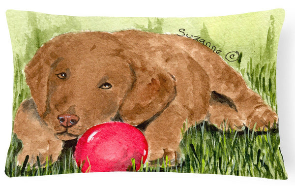 Curly Coated Retriever Decorative Canvas Fabric Pillow ...