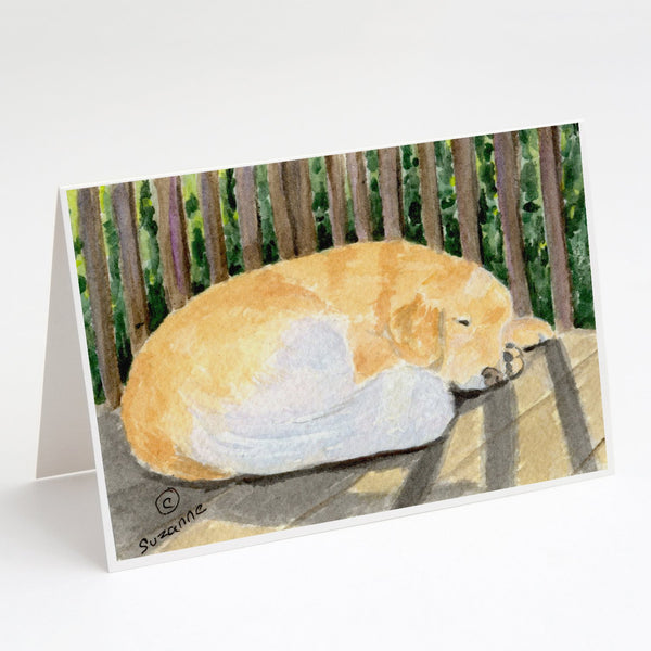 Buy this Golden Retriever Greeting Cards and Envelopes Pack of 8