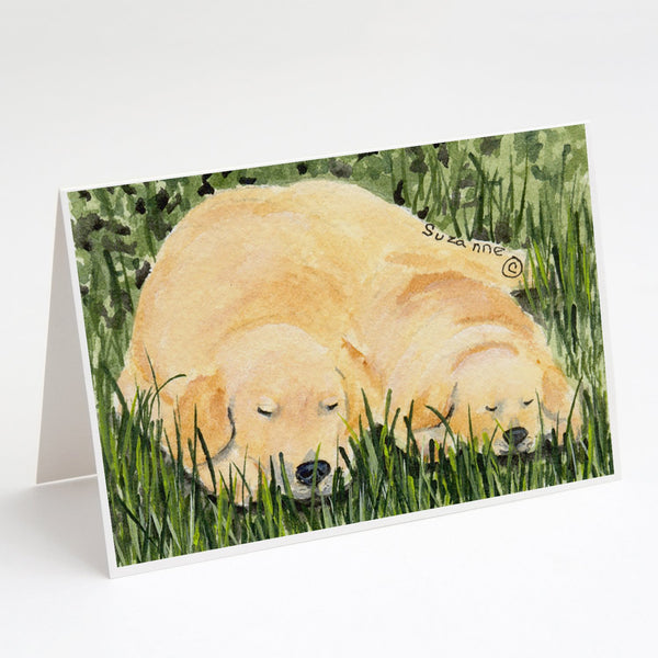 Buy this Golden Retriever Greeting Cards and Envelopes Pack of 8