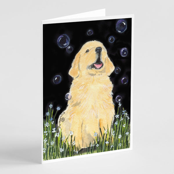 Buy this Golden Retriever Greeting Cards and Envelopes Pack of 8