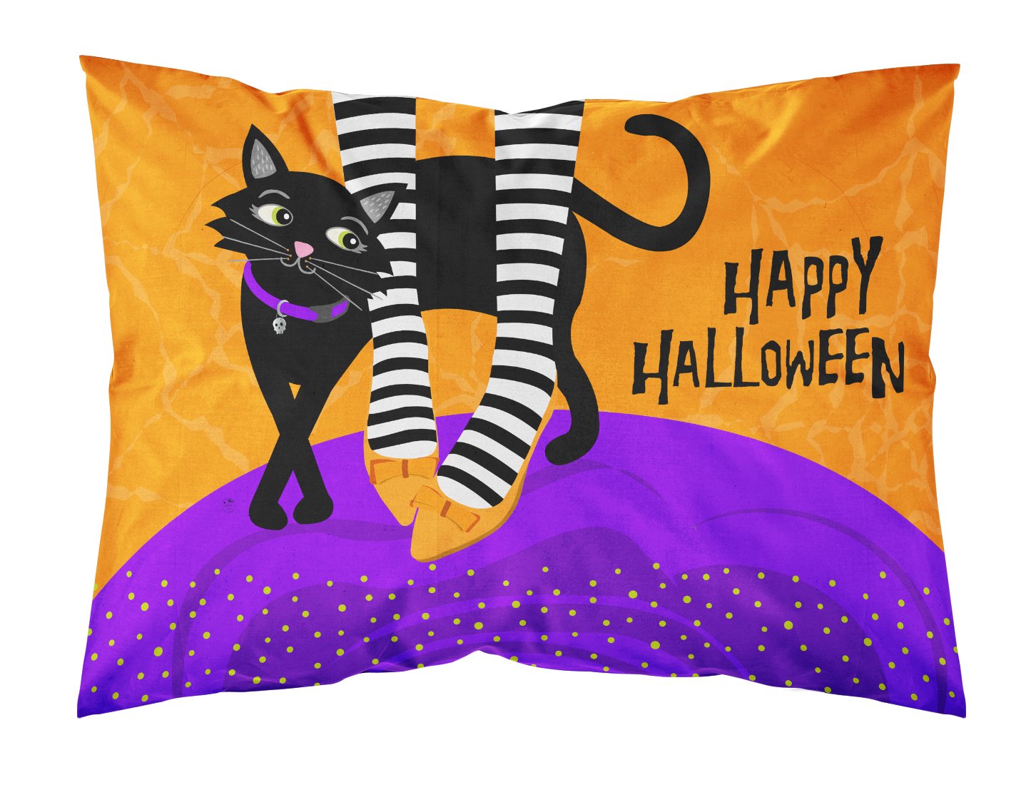 Halloween Witches Feet Fabric Standard Pillowcase VHA3038PILLOWCASE