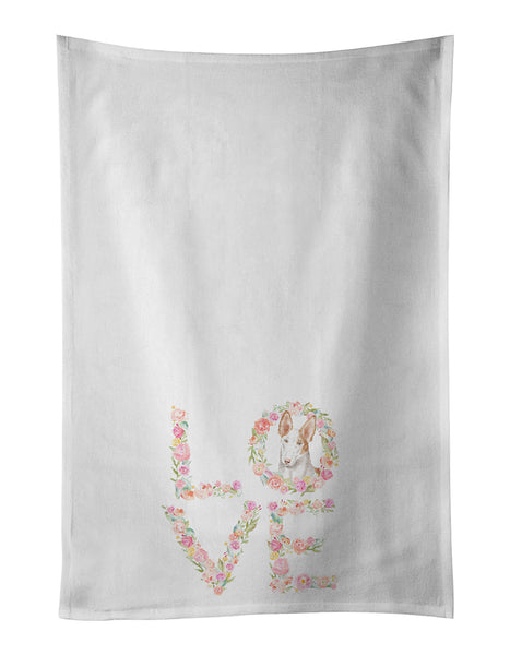 Buy this Ibizan Hound #4 LOVE White Kitchen Towel Set of 2