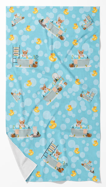 Buy this Red Pembroke Corgi Bath Towel Large