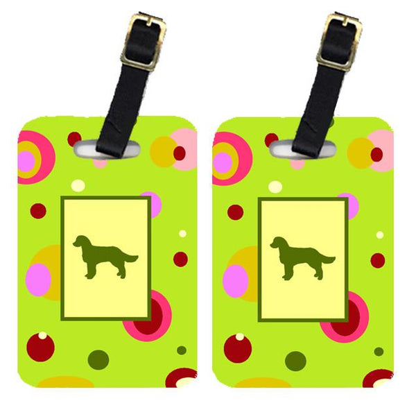 Pair of 2 American Water Spaniel Luggage Tags by Caroline's Treasures