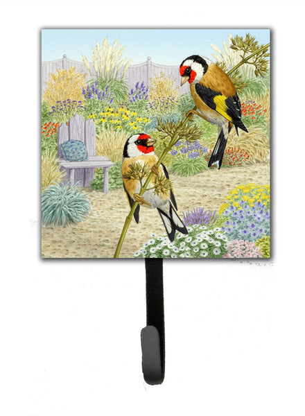 European Goldfinches by Sarah Adams Leash or Key Holder ASAD0691SH4 by Caroline's Treasures