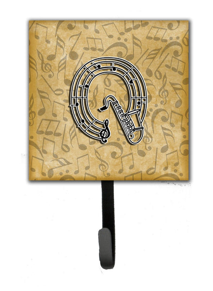 Letter Q Musical Instrument Alphabet Leash or Key Holder CJ2004-QSH4 by Caroline's Treasures