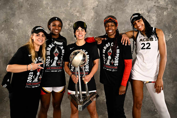 Las Vegas Aces celebrate 2nd WNBA title win