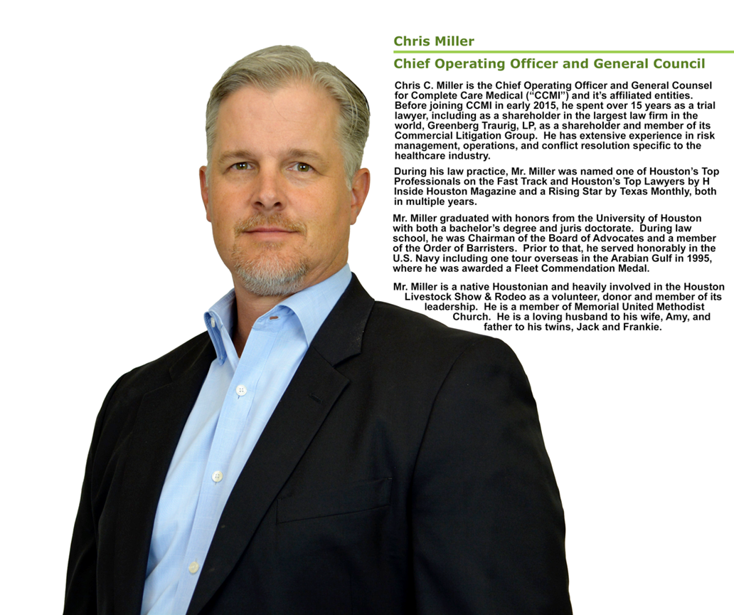 Chris Miller of Complete Care Medical