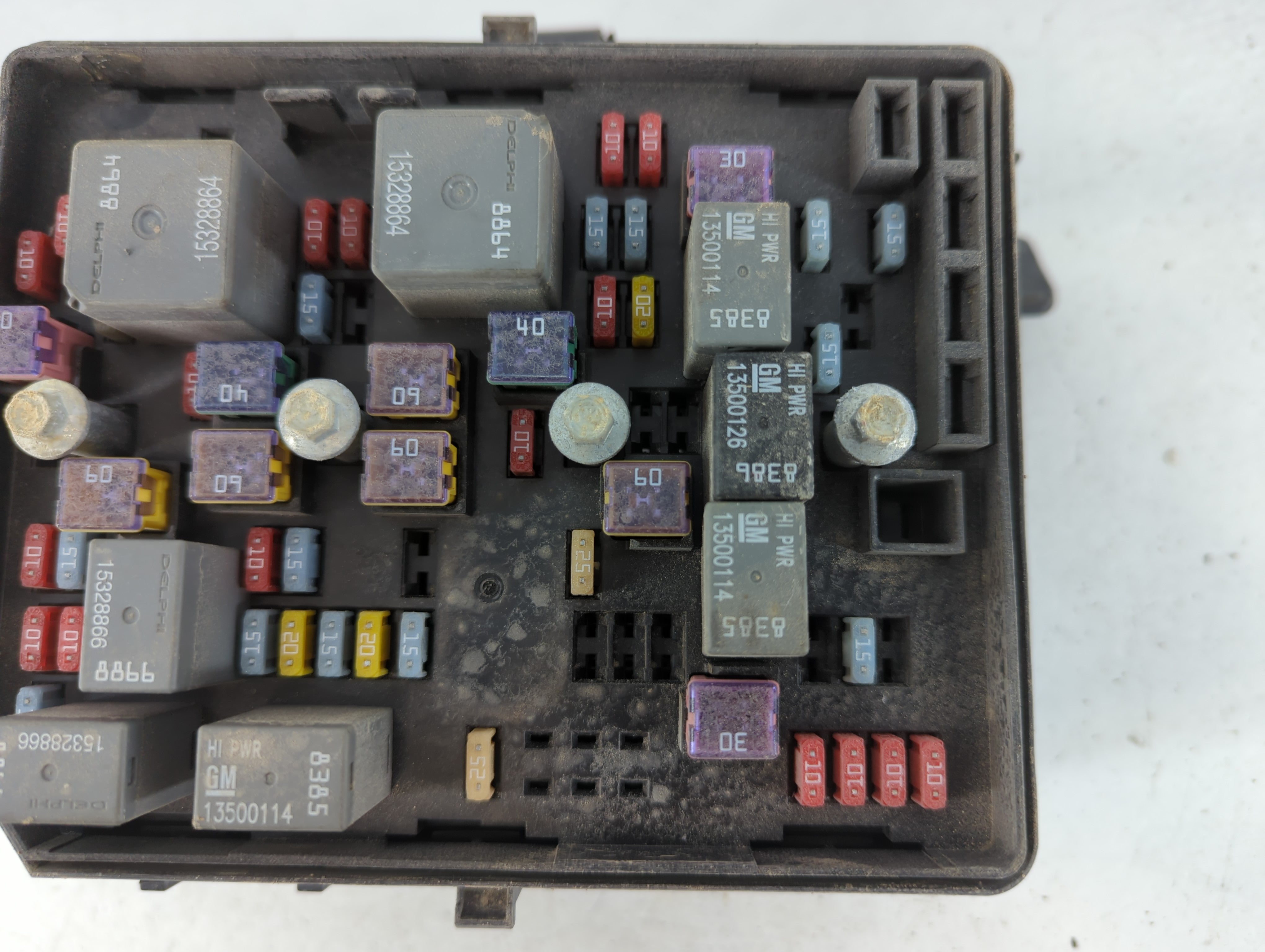 2015 Chrysler 200 Fusebox Fuse Box Panel Relay Module P/N:13663438-01 Fits OEM Used Auto Parts - Oemusedautoparts1.com