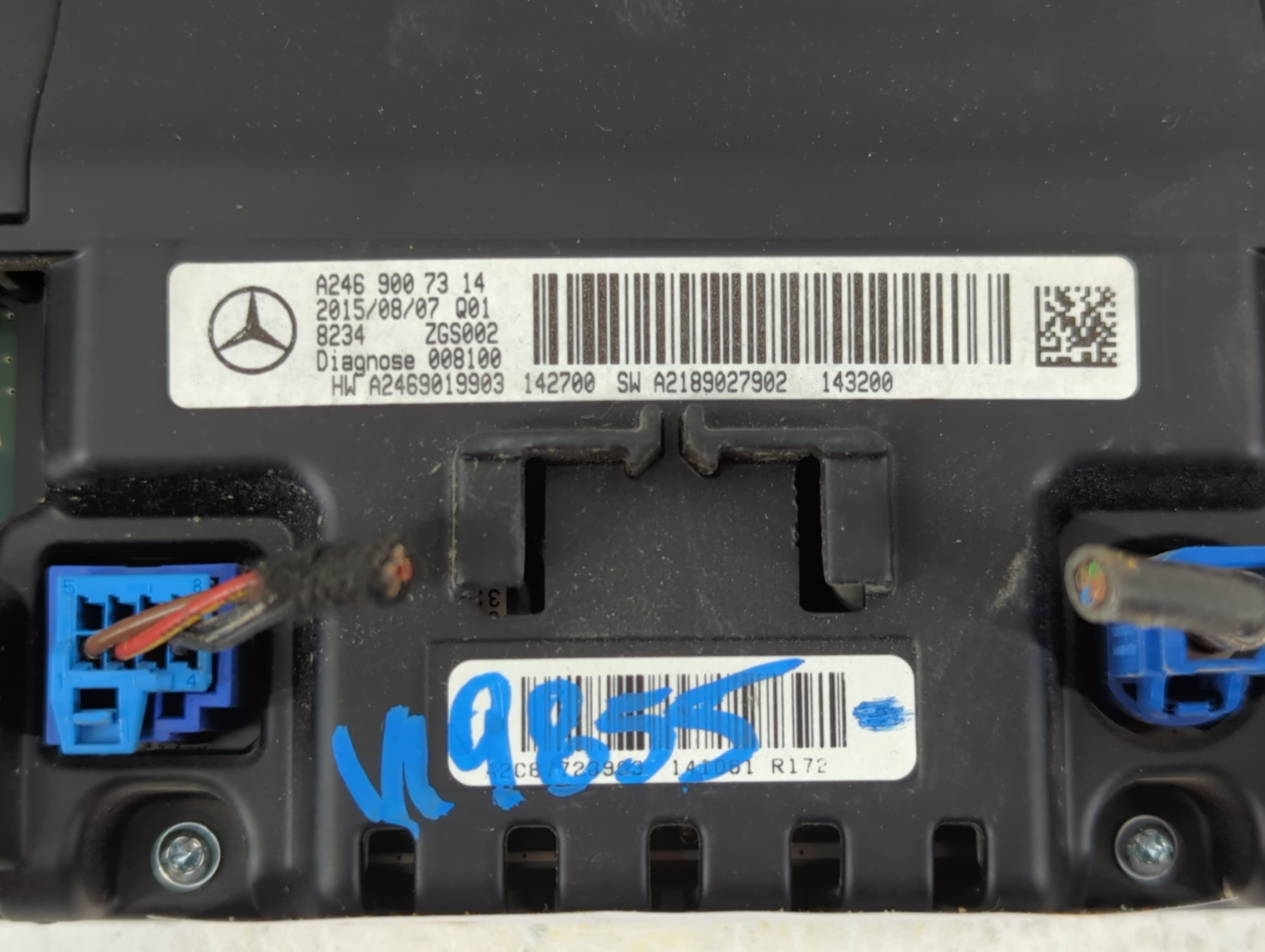 2015-2015 Mercedes-benz Cla250 Information Display Screen - Oemusedautoparts1.com
