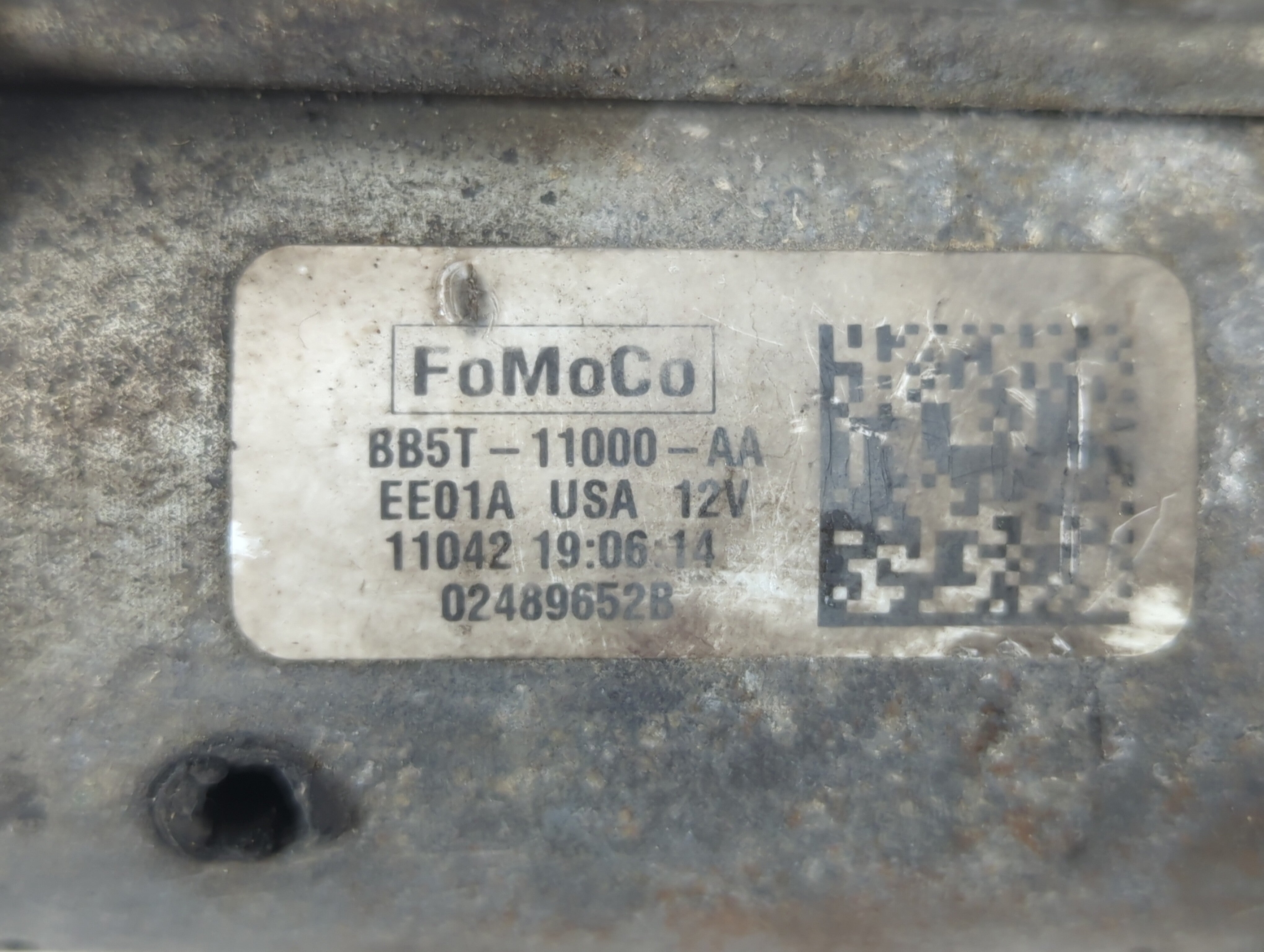 2003-2012 Ford Focus Car Starter Motor Solenoid OEM P/N:BB5T-11000-AA Fits OEM Used Auto Parts - Oemusedautoparts1.com