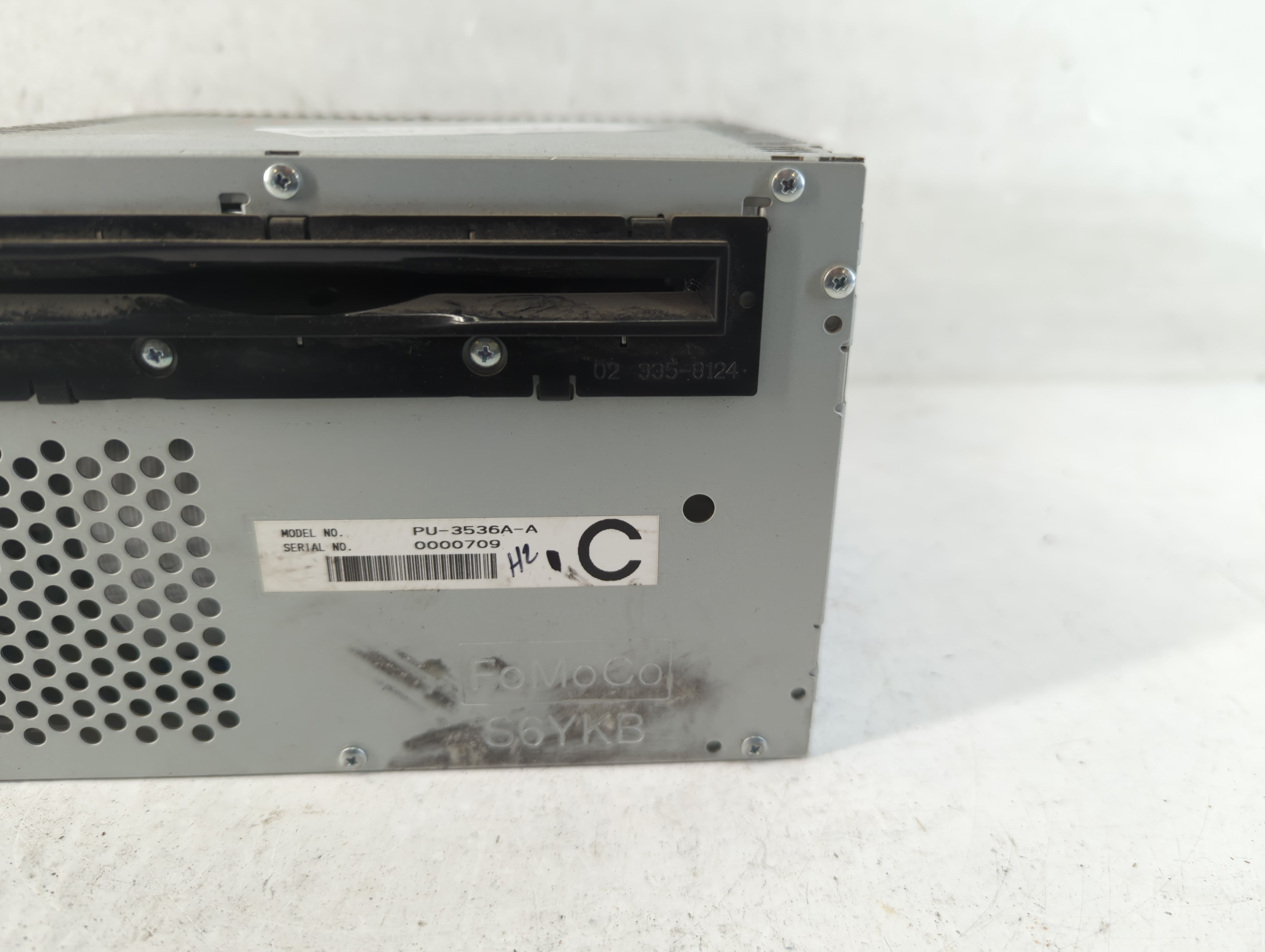 2012-2014 Ford F-150 Radio AM FM Cd Player Receiver Replacement P/N:CL3T 19C157 BB Fits Fits 2012 2013 2014 OEM Used Auto Parts - Oemusedautoparts1.com