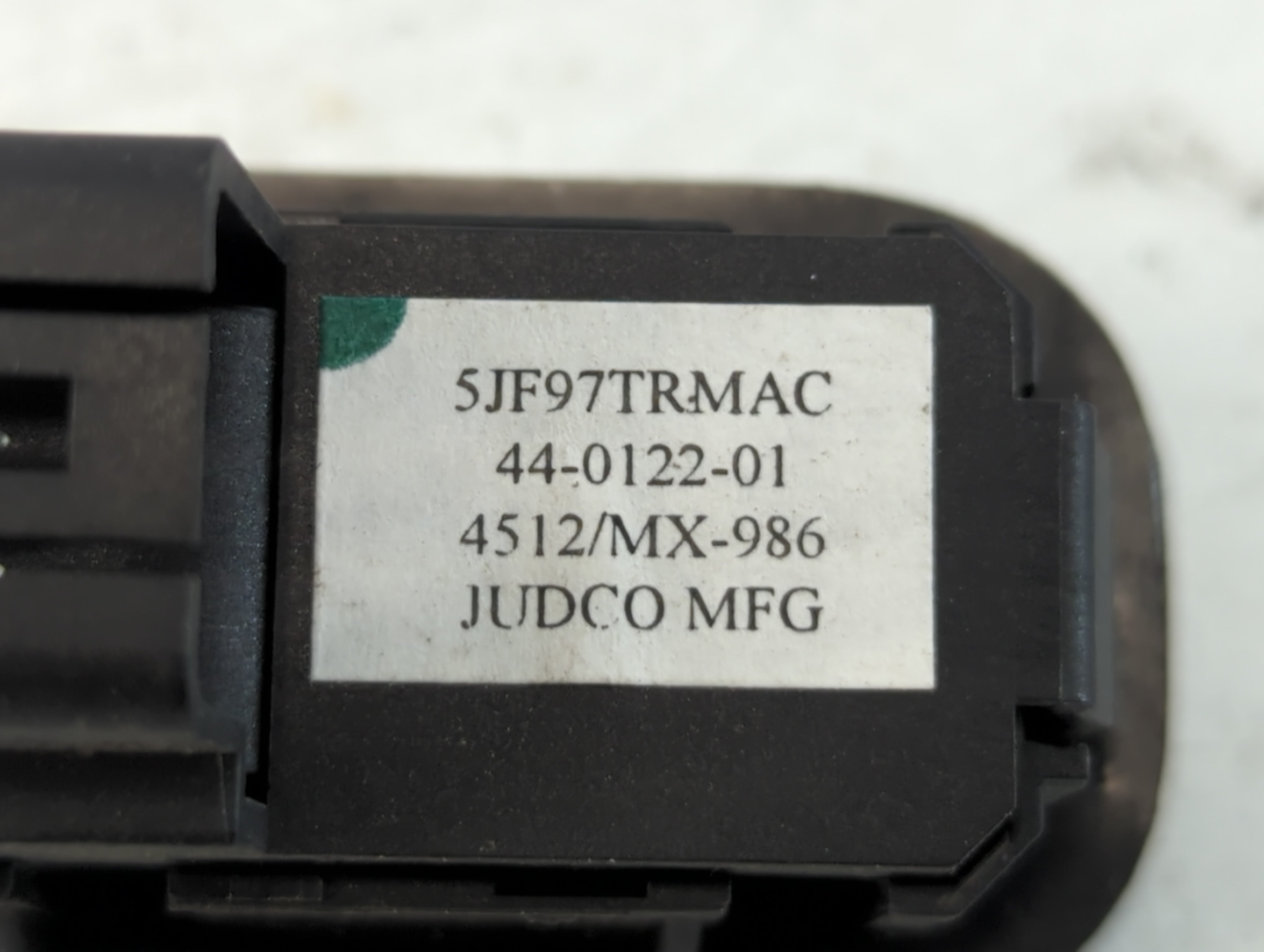 2006-2014 Jeep Grand Cherokee Master Power Window Switch Replacement Driver Side Left P/N:5JF97TRMAC Fits OEM Used Auto Parts - Oemusedautoparts1.com